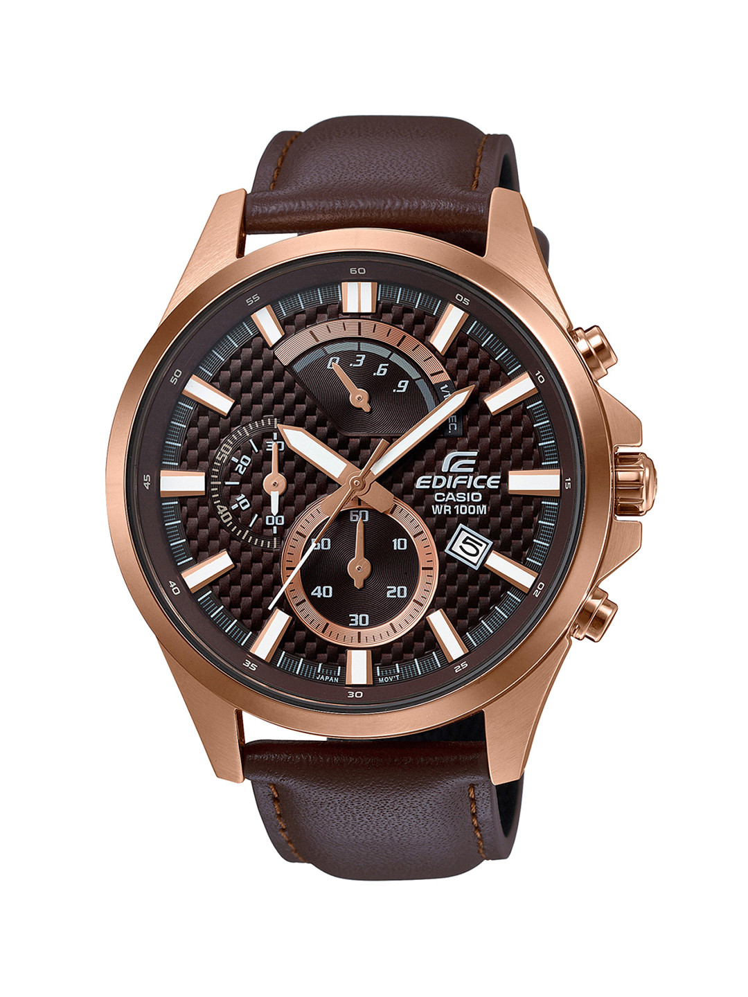 Buy CASIO Edifice Men Brown Dial Chronograph Watch EFV 530GL 5AVUDF