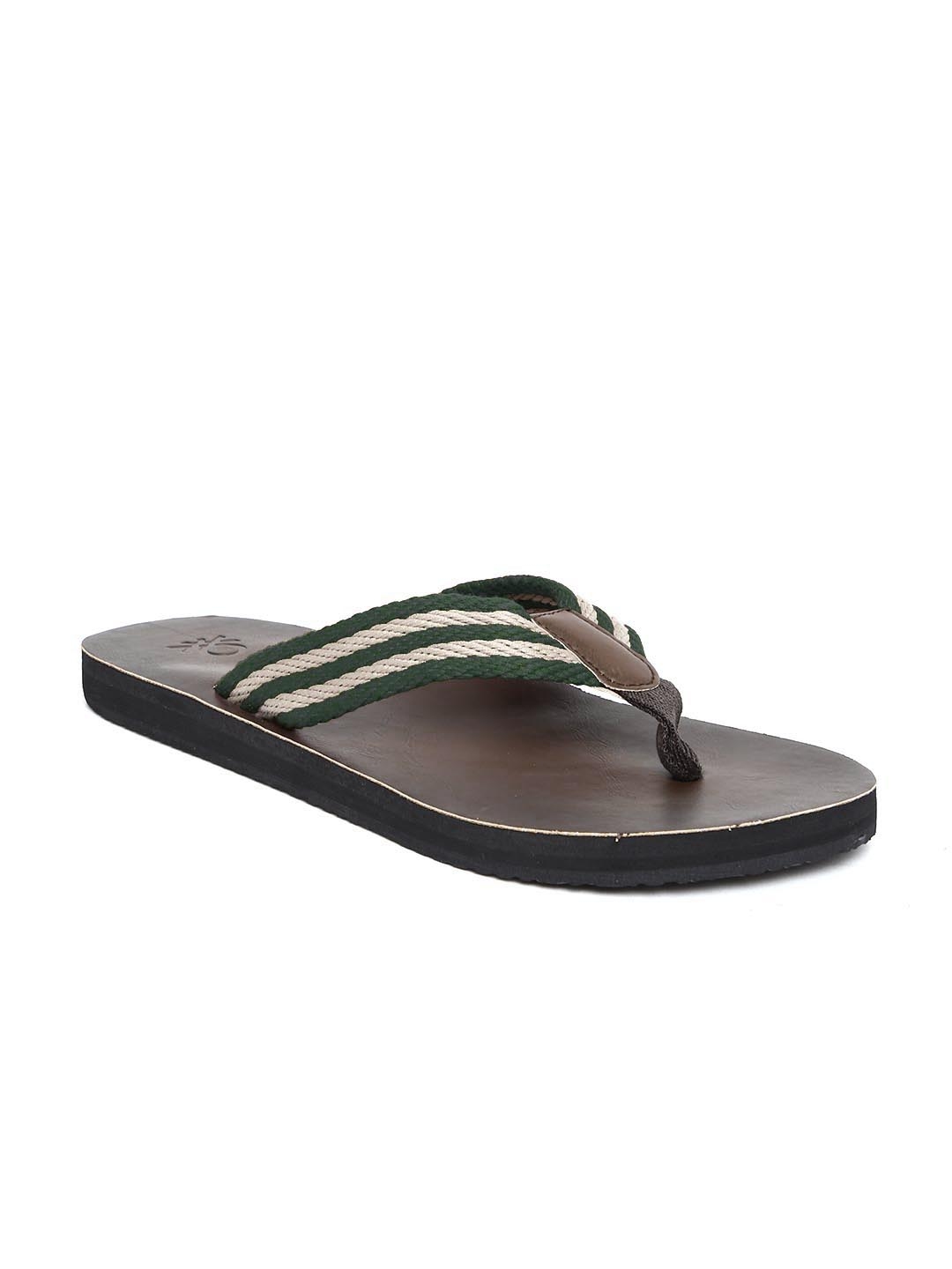 united colors of benetton men's leather sandals and floaters