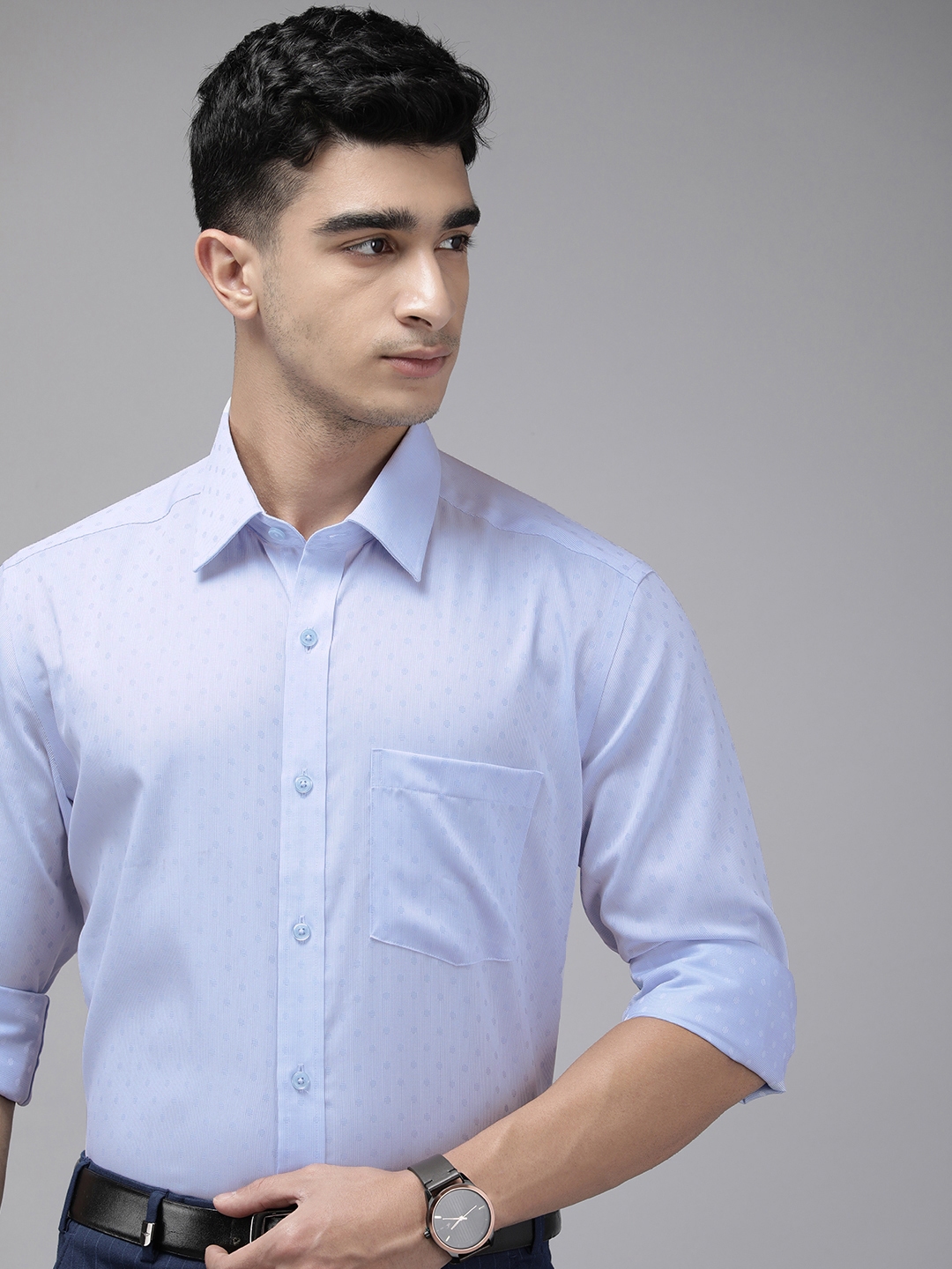 Buy Park Avenue Self Design Pure Cotton Wrinkle Free Opaque Formal Buy Park Avenue Self Design Pure Cotton Wrinkle Free Opaque Formal