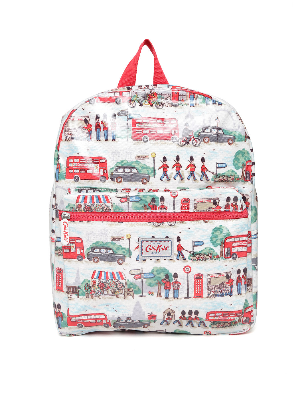 Buy Cath Kidston Kids White & Red Graphic Backpack Backpacks for Unisex Kids 2353522 Myntra