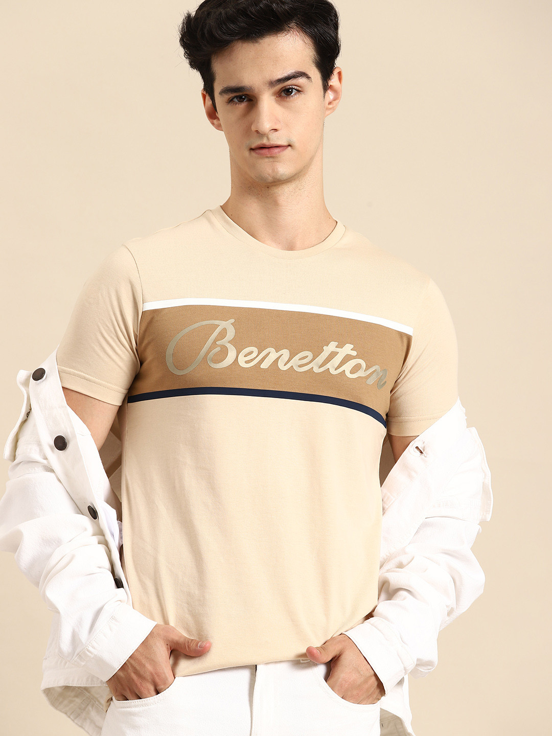 United Colors Benetton T-shirt Age Group: Men at Best Price in Delhi