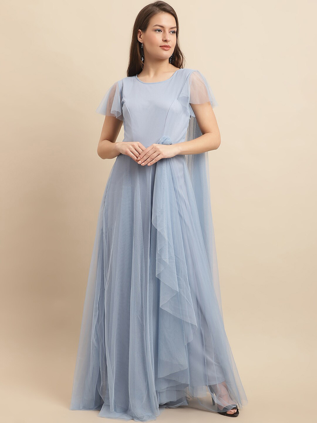 Fashion And New Collection Dresses Sophie Embroidered Shorter Length Maxi  Dress Green Evening Dresses Monsoon