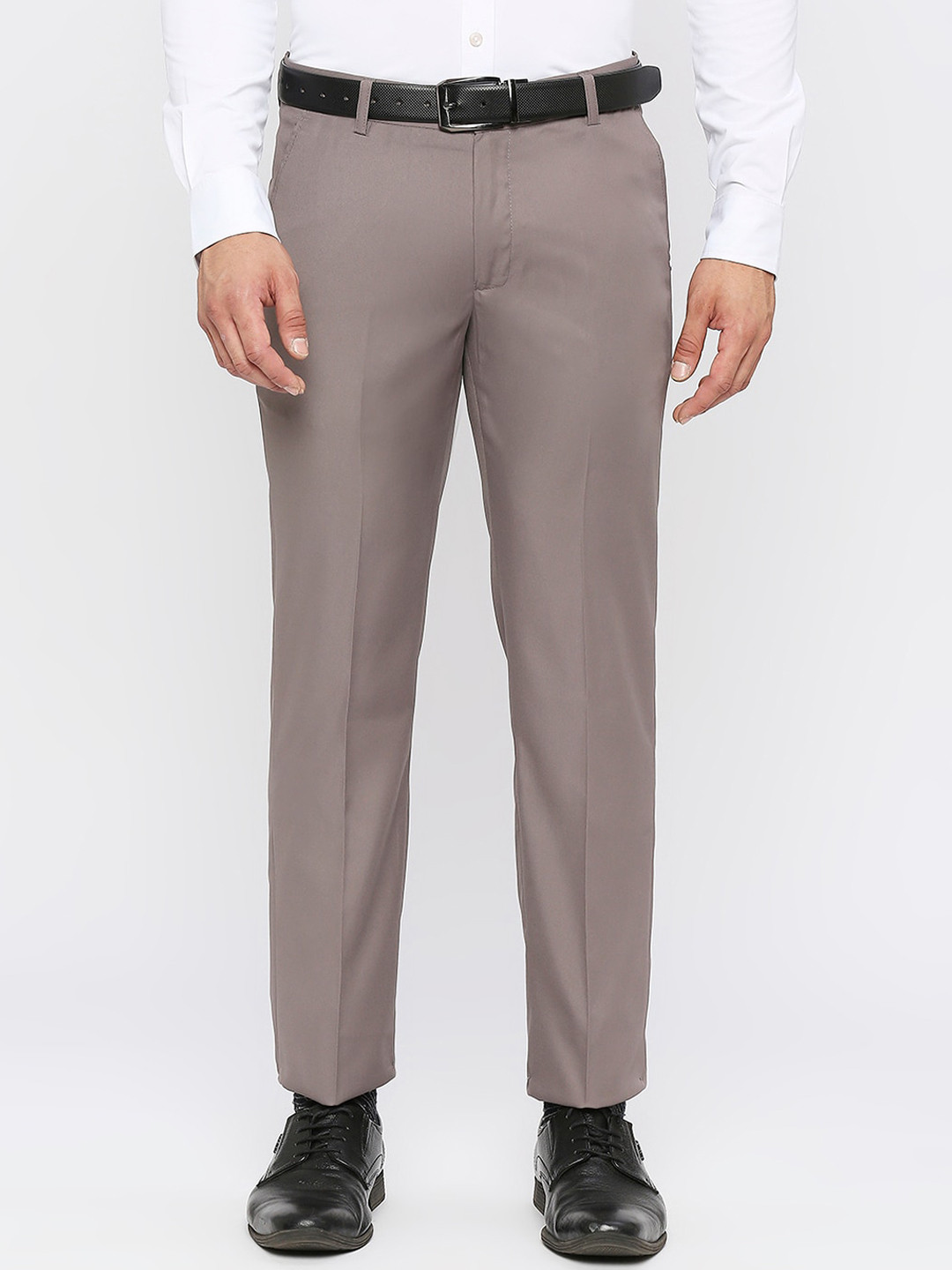 Buy Solemio Men Mid Rise Formal Trousers - Trousers for Men 23544052 ...