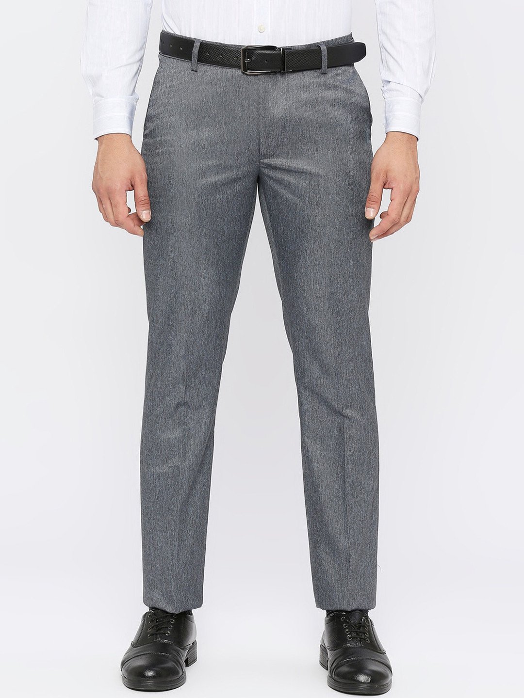 Buy Solemio Men Mid Rise Formal Trousers - Trousers for Men 23544064 ...