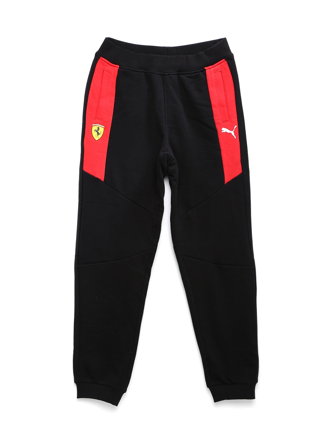 Buy Puma Ferrari Boys Black Amp Red Sf Track Pants Track