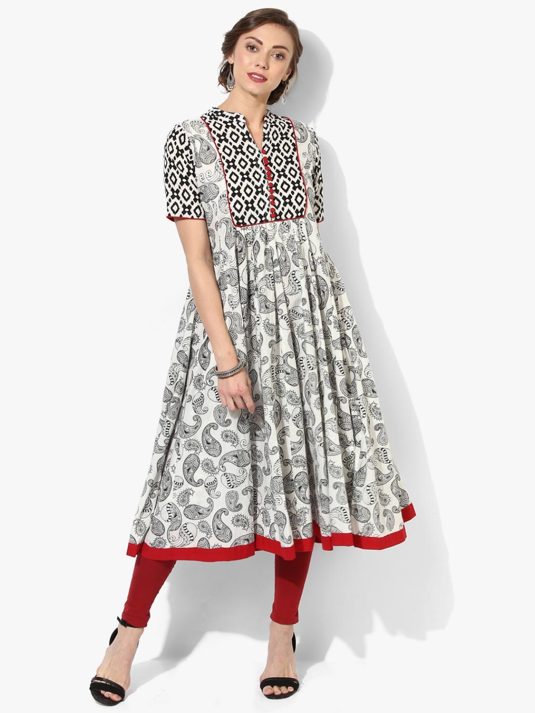 anarkali kurti myntra