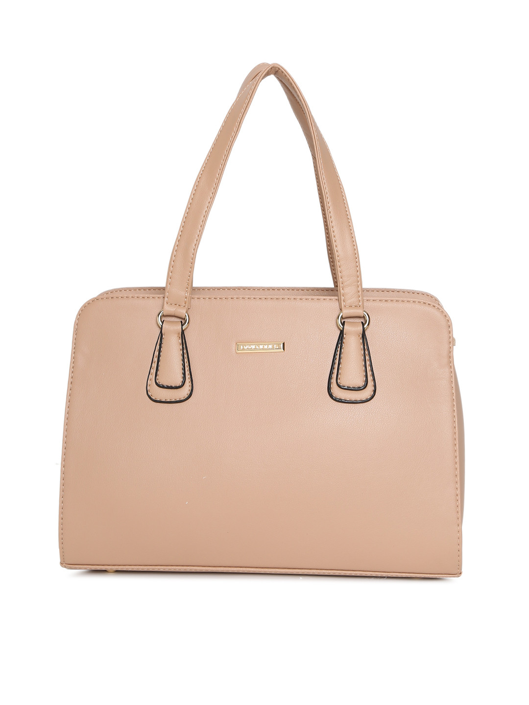 Buy David Jones Peach Coloured Solid Shoulder Bag Handbags for Women