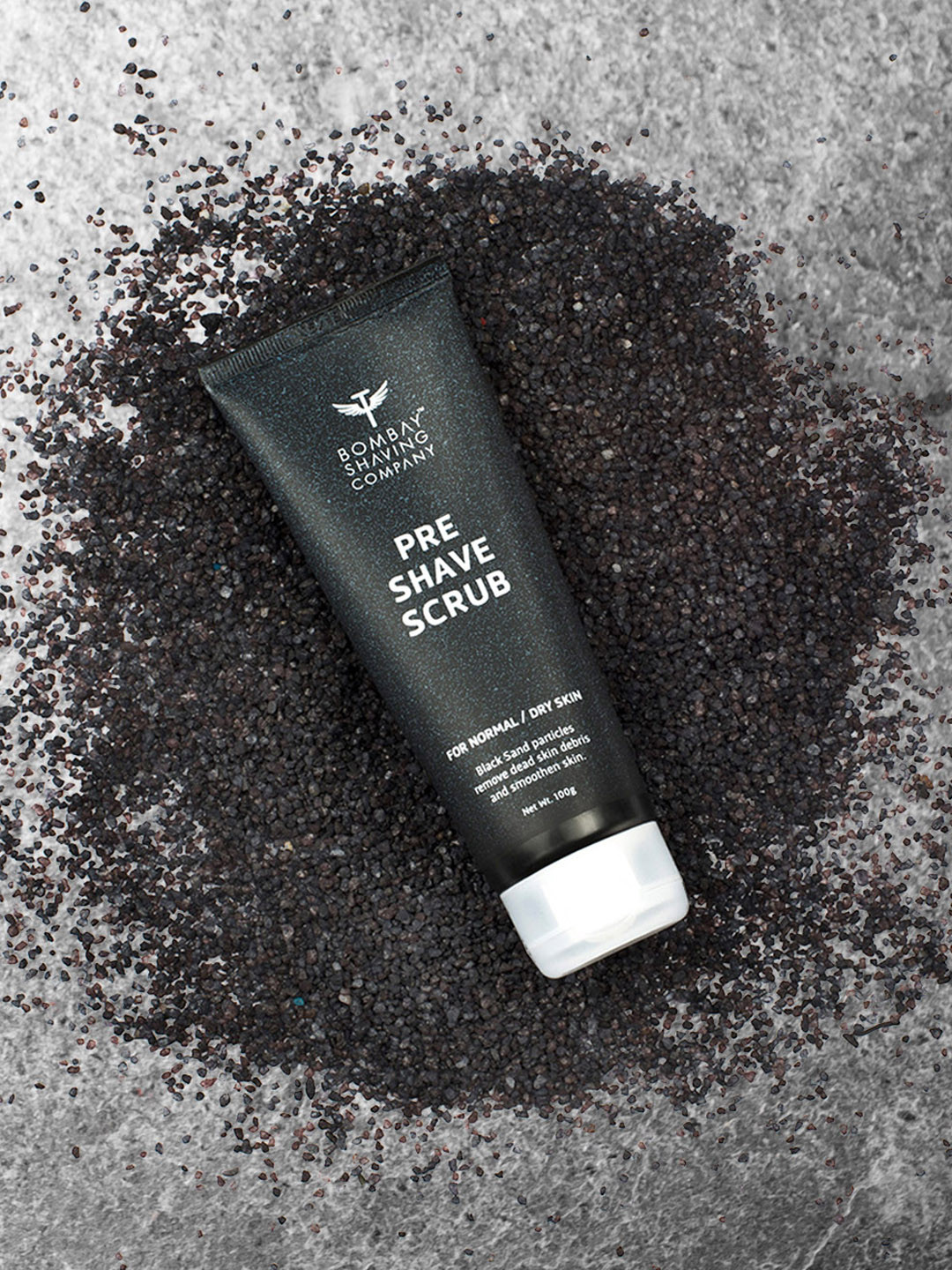 Buy Bombay Shaving Company Black Sand Pre Shave Scrub Shaving