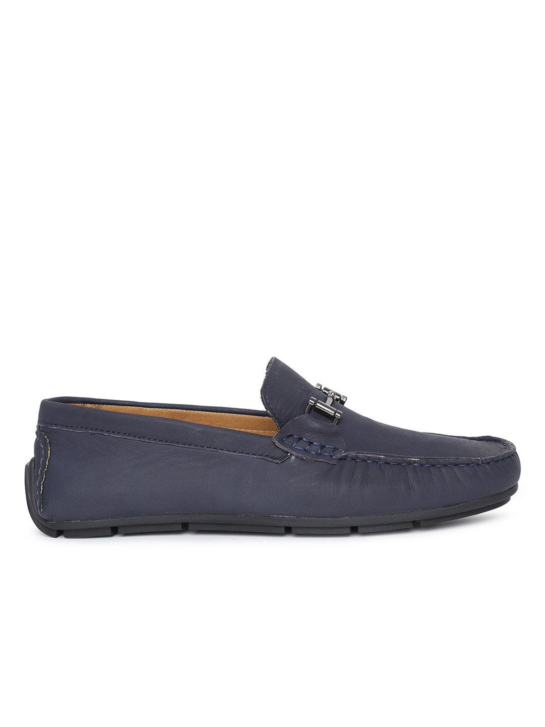Buy RARE RABBIT Men Buckled Leather Loafers - Casual Shoes for Men ...