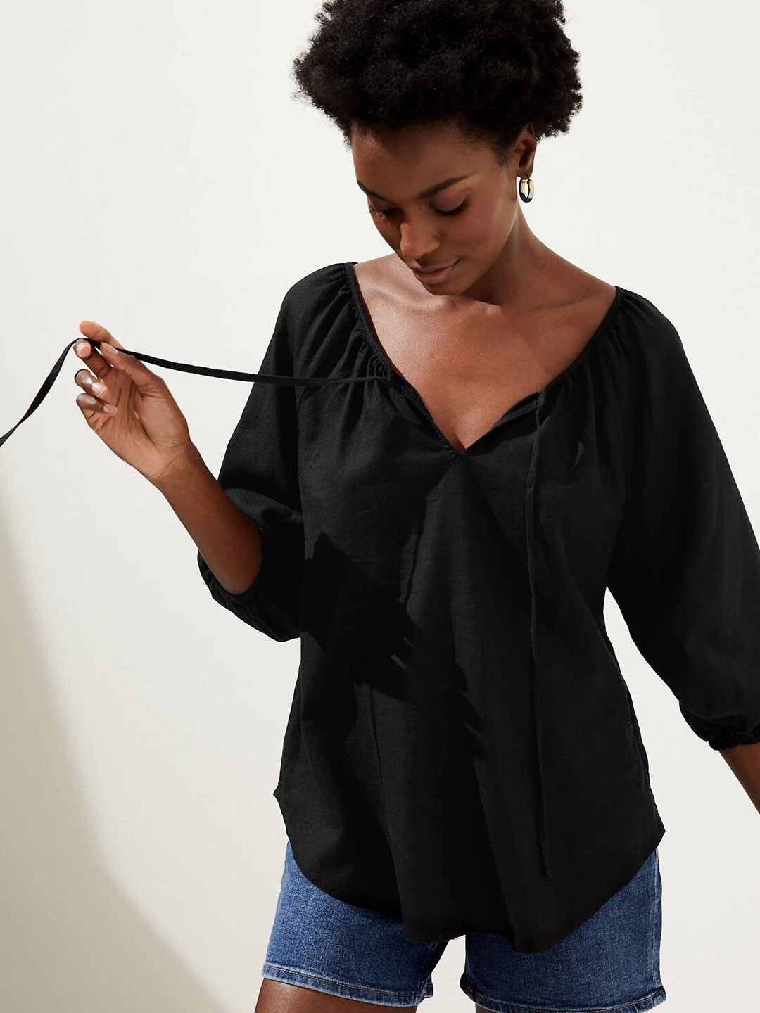 marks and spencer tie dye top