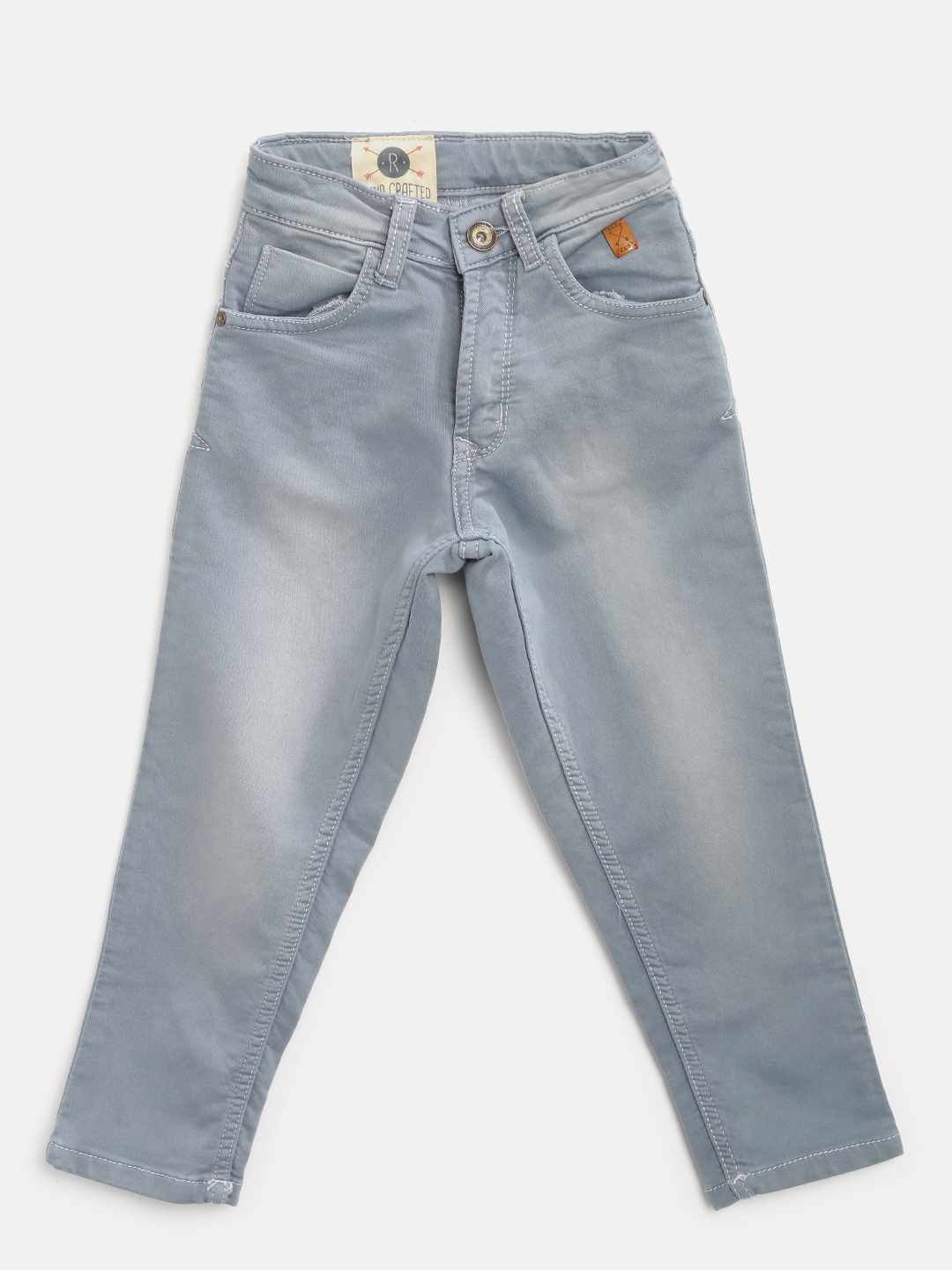 black ruff jeans