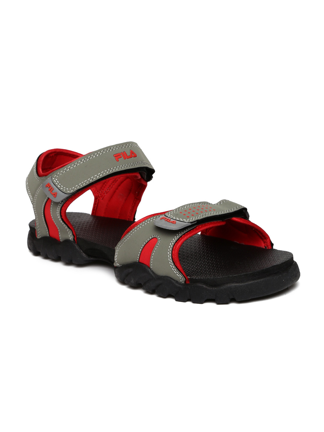 Buy FILA Men Black & Red MAX Sports Sandals Sports Sandals for Men