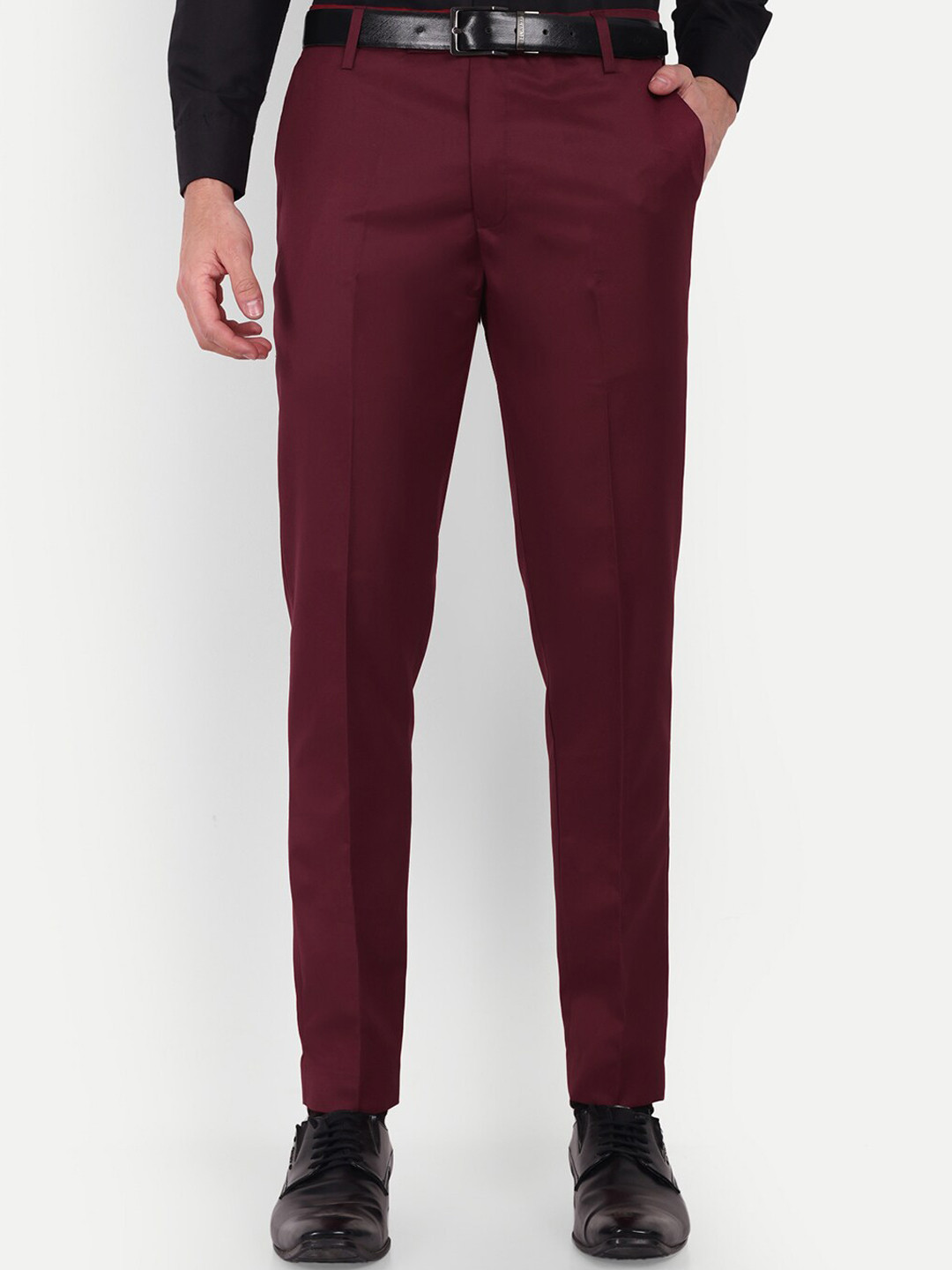 Buy Vandnam Fabrics Men Smart Slim Fit Formal Trousers Trousers for Men 23613308 Myntra