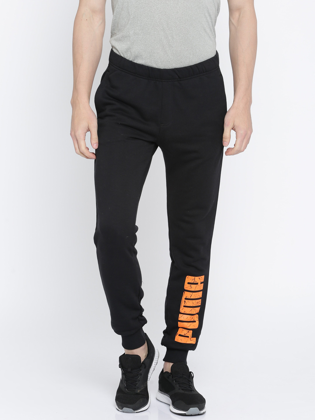 Buy Puma Men Black Joggers Track Pants for Men 2361489 Myntra