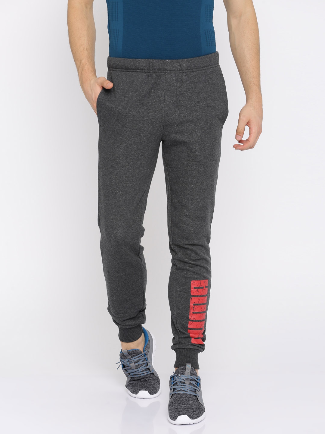 boys charcoal grey joggers