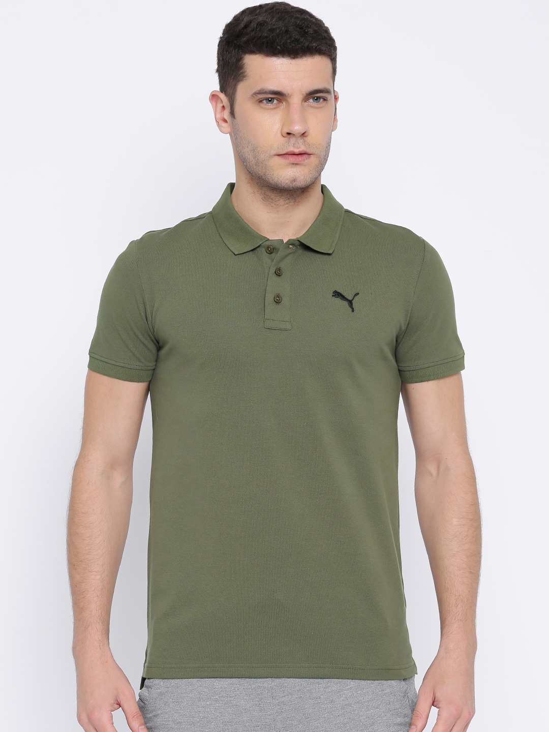 blue and green puma shirt