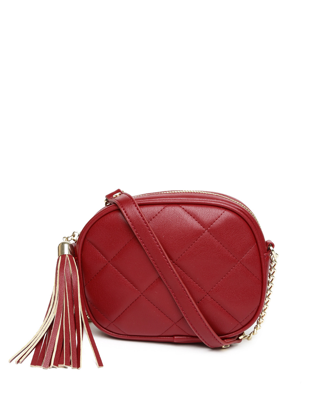 Buy FOREVER 21 Red Textured Sling Bag Handbags for Women 2362763 Myntra