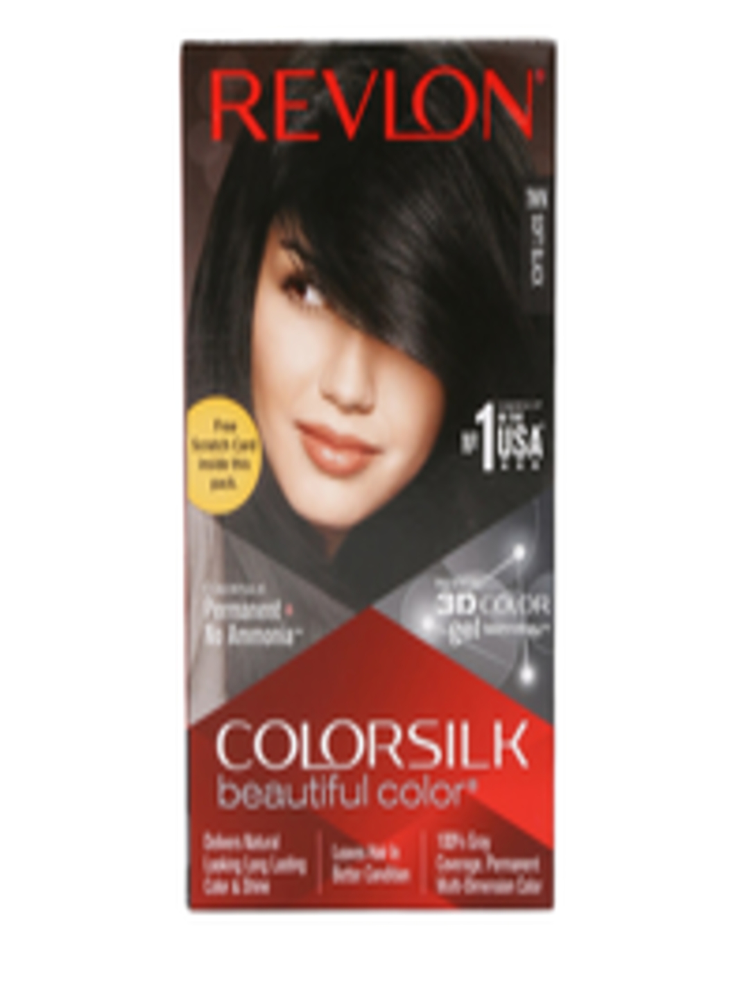 Buy Revlon Colorsilk Unisex Beautiful Color Soft Black
