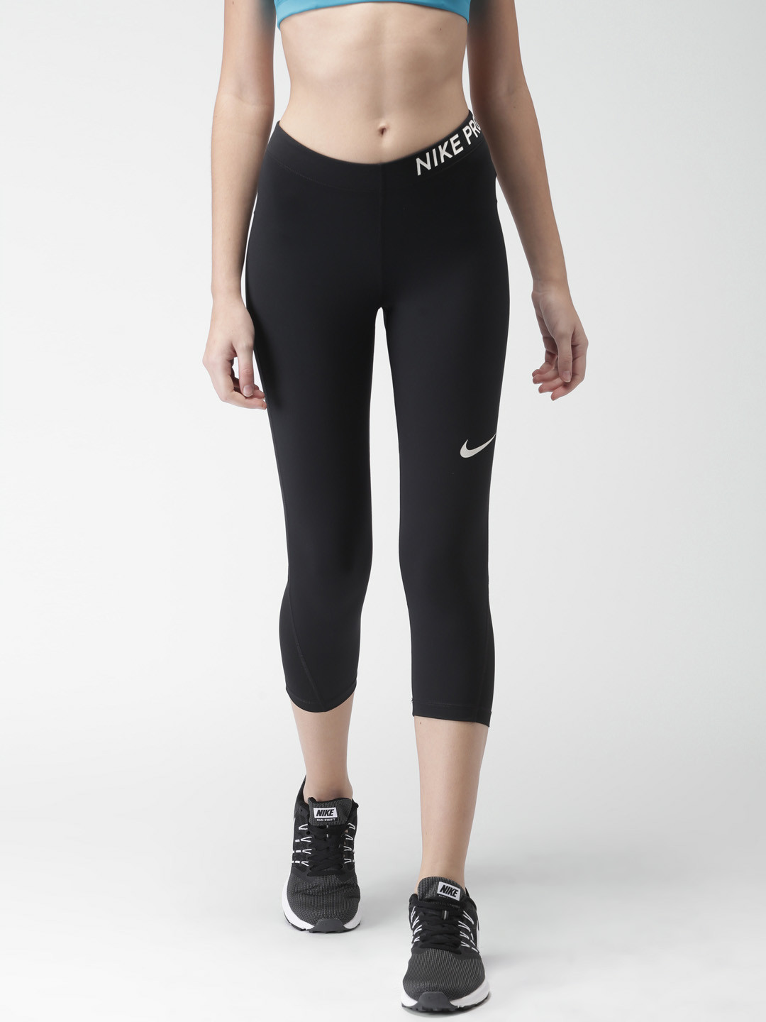 Buy Nike Women Black AS W NP Tights Tights for Women 2364295 Myntra