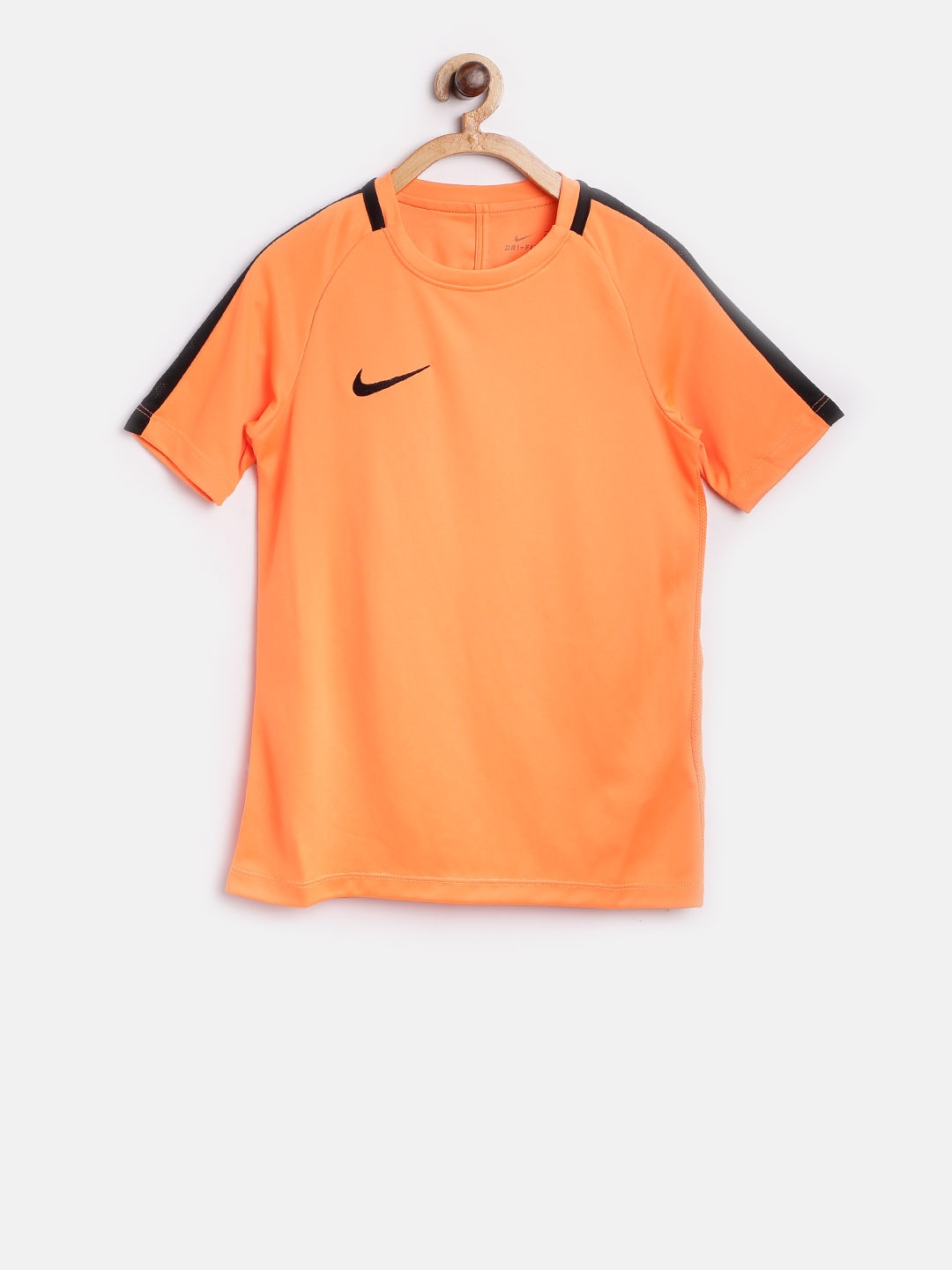 Buy Nike Kids Orange Dry ACDMY SS T Shirt - Tshirts for Unisex Kids ...