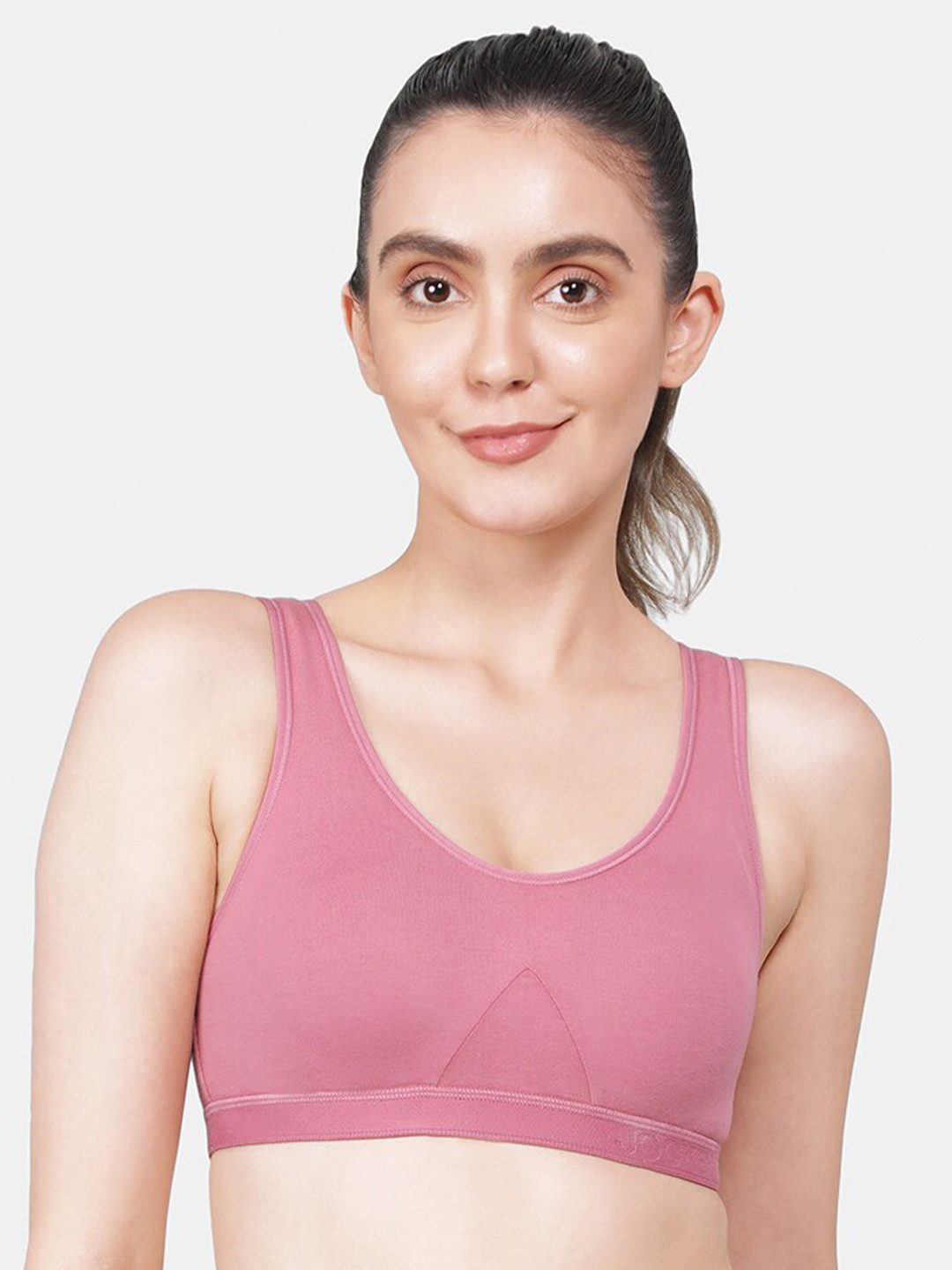 Buy Jockey Workout Cotton Bra Full Coverage Anti Microbial Anti Odour