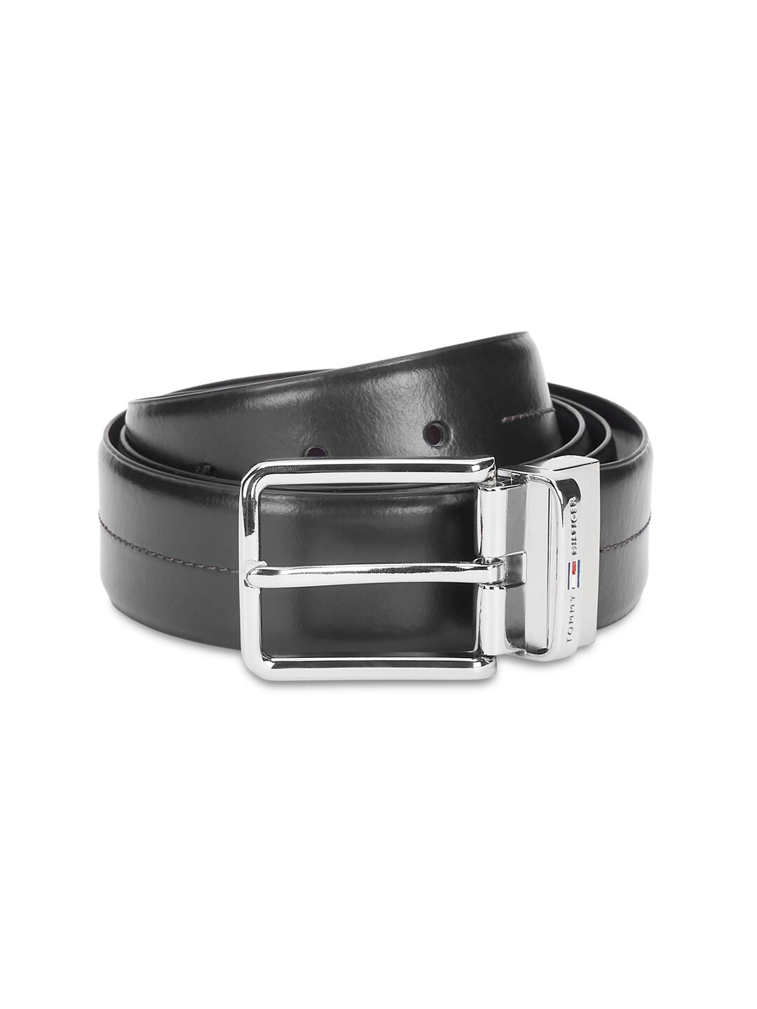 tommy hilfiger men's leather reversible belt