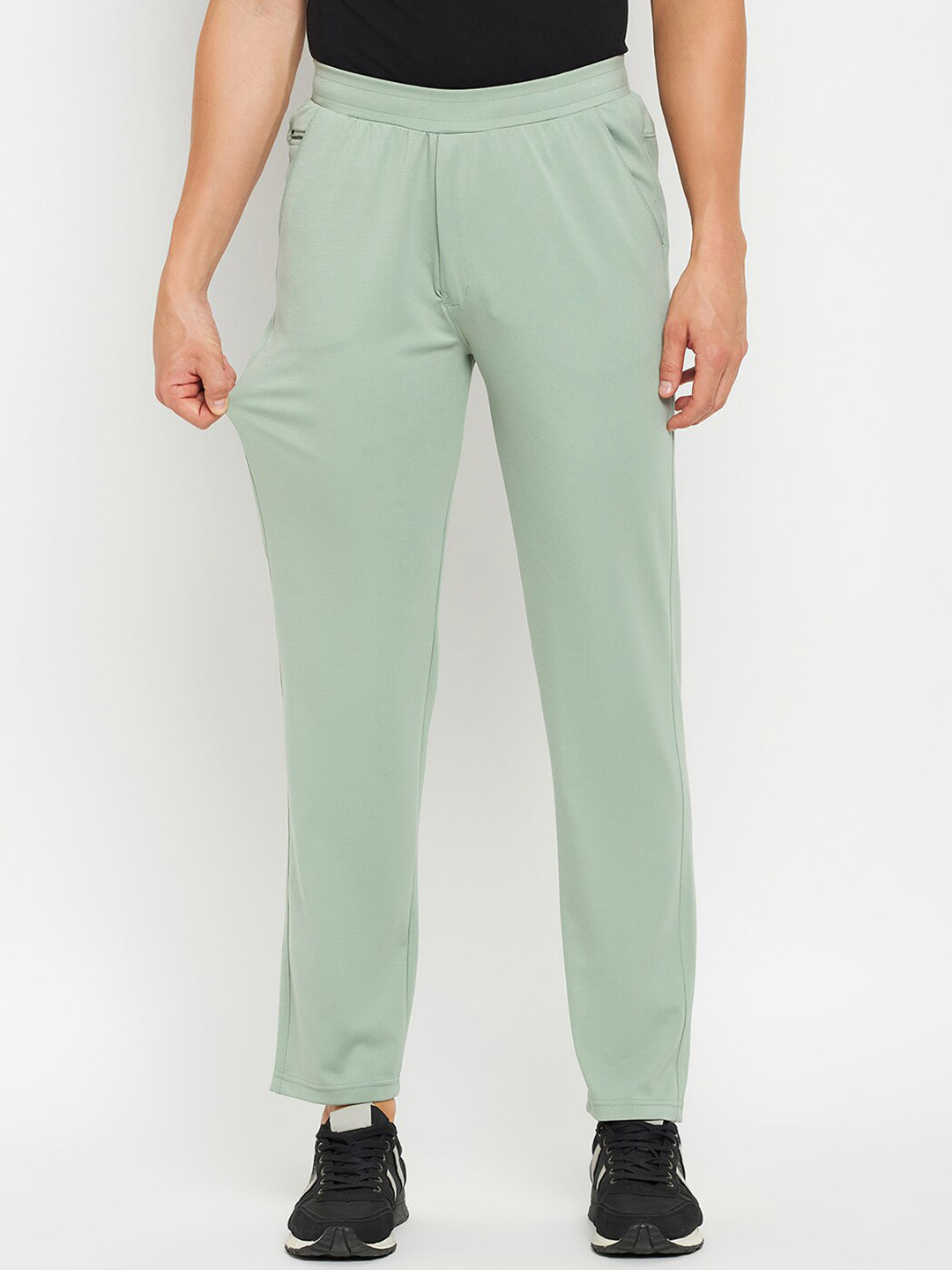 Orange Regular fit Men's Track Pants by Being Human Clothing