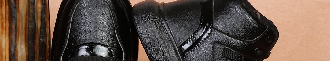Buy MUTAQINOTI Men Textured Lightweight Mid Top Sneakers - Casual Shoes ...