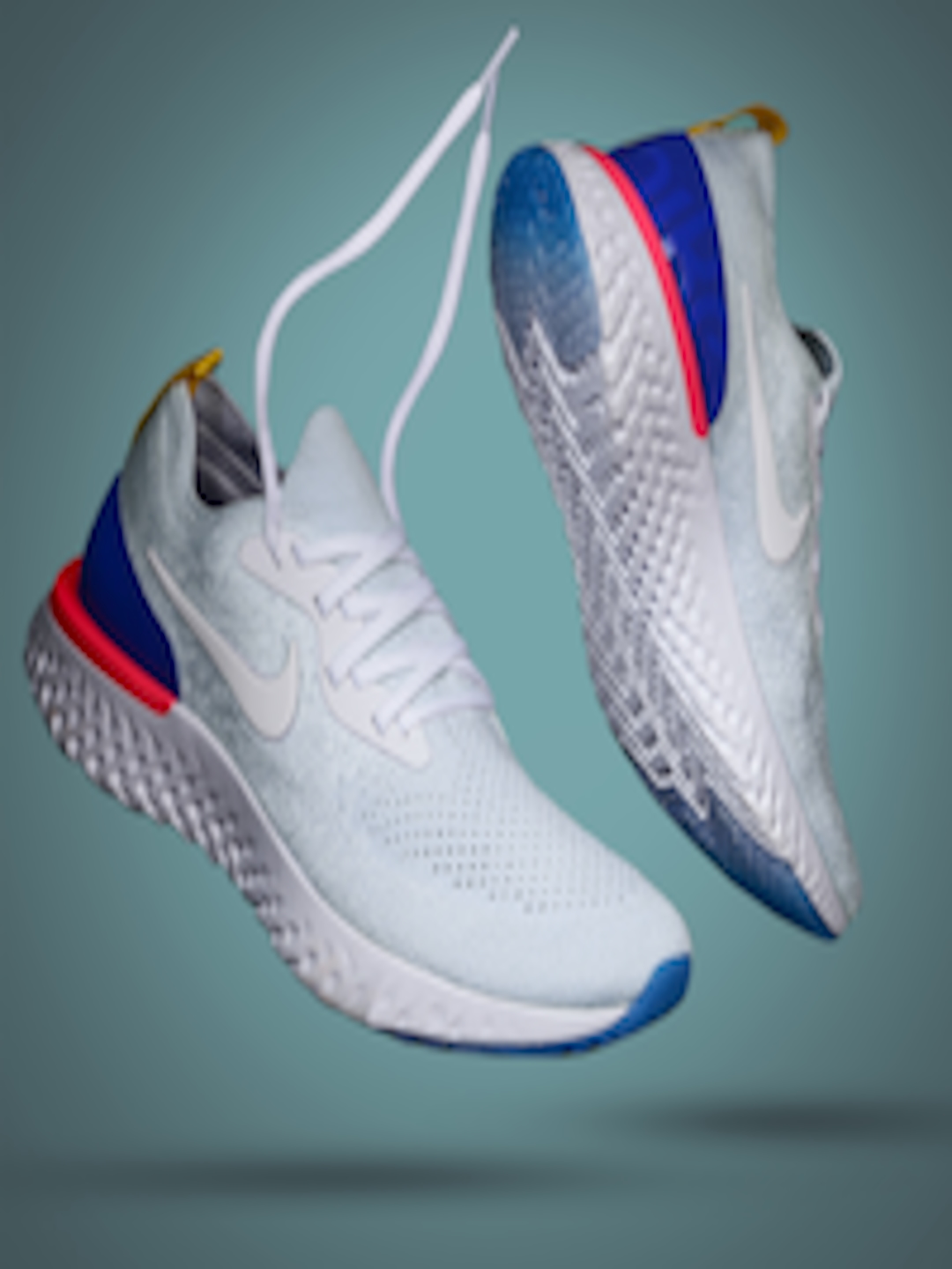 Buy Nike Women White EPIC REACT FLYKNIT Running Shoes - Sports Shoes ...