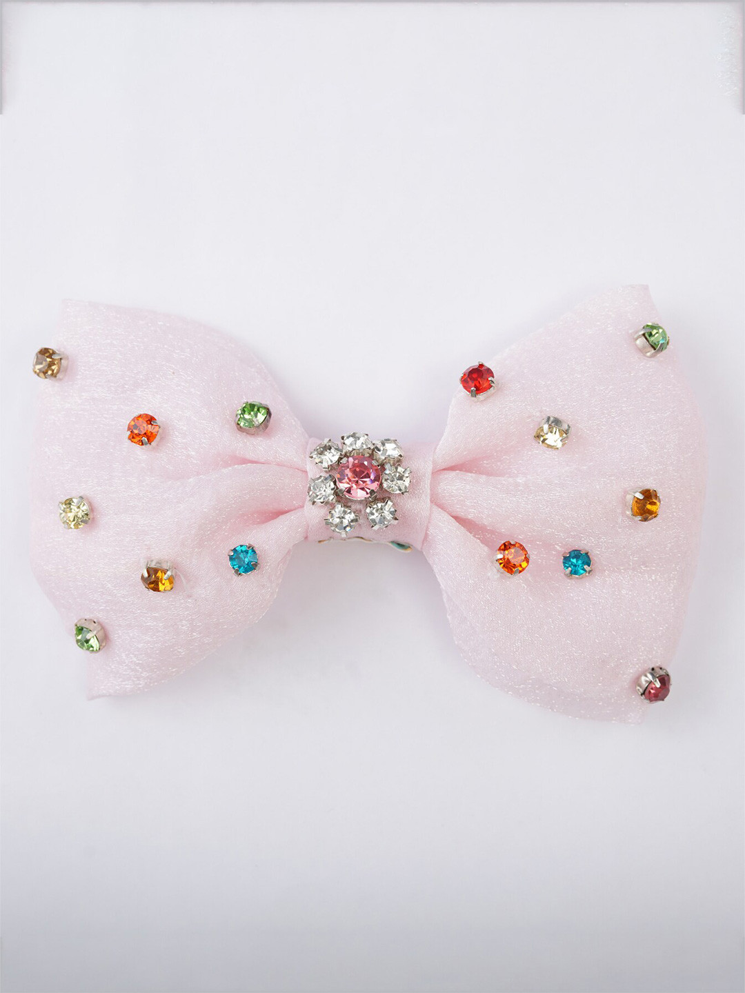 Choko Pink Princess Bow Hairclip for Girls