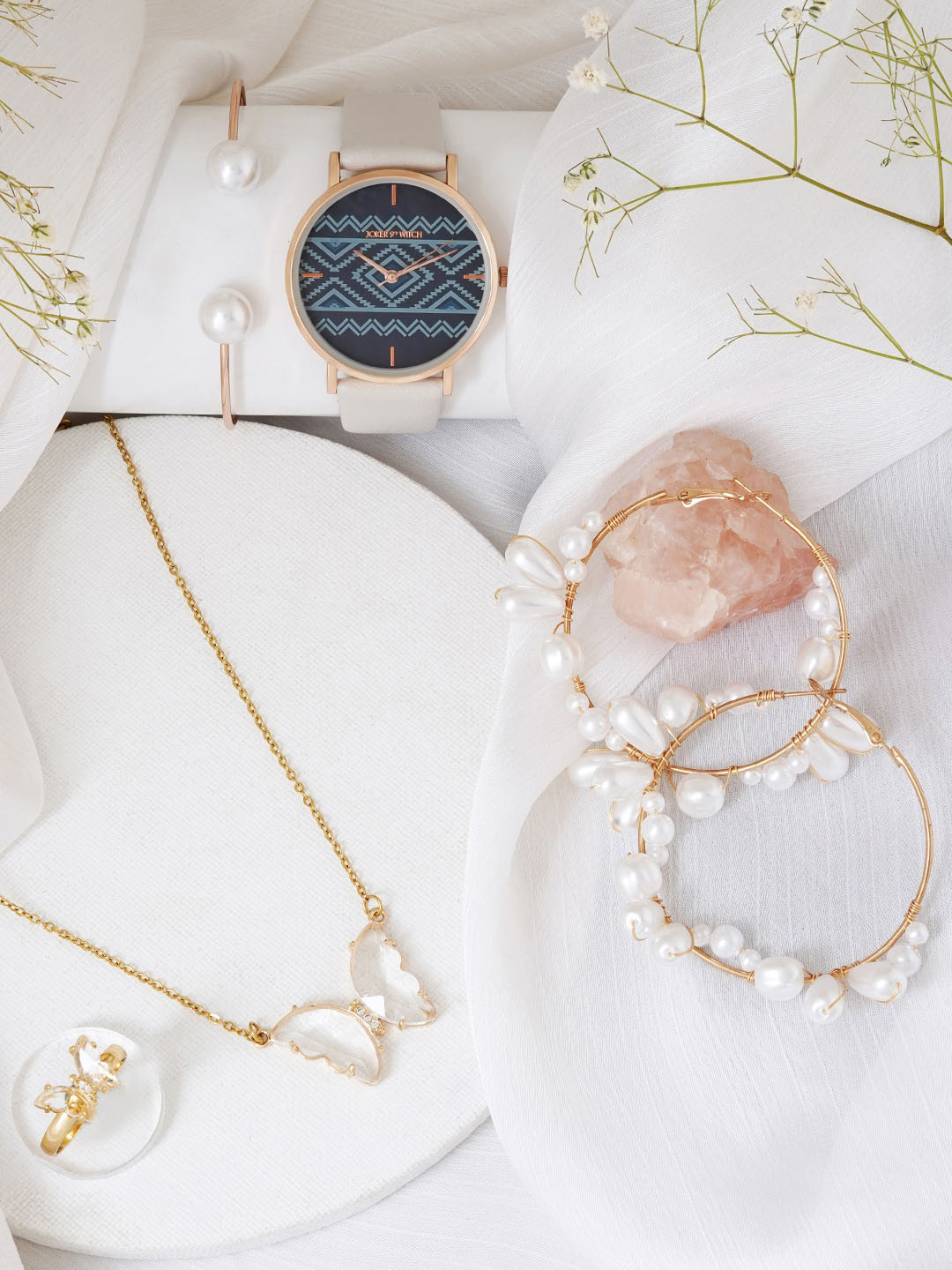 Buy JOKER & WITCH Women Accessory Gift Set Watch Gift Set for Women