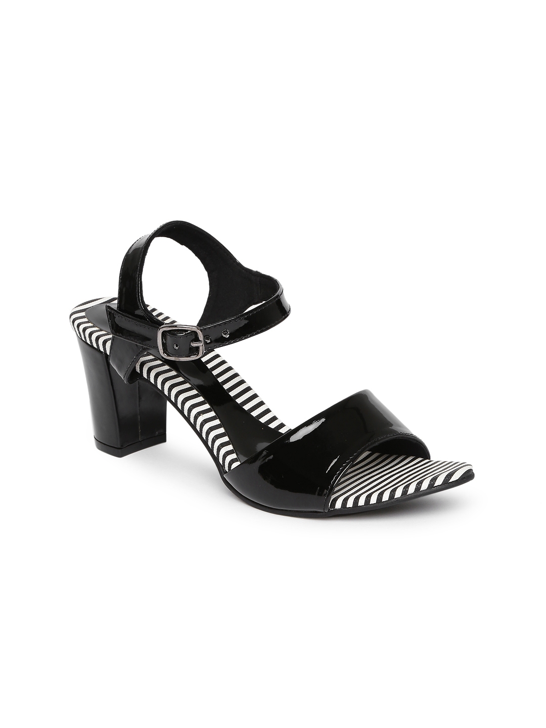 black block heels size 5