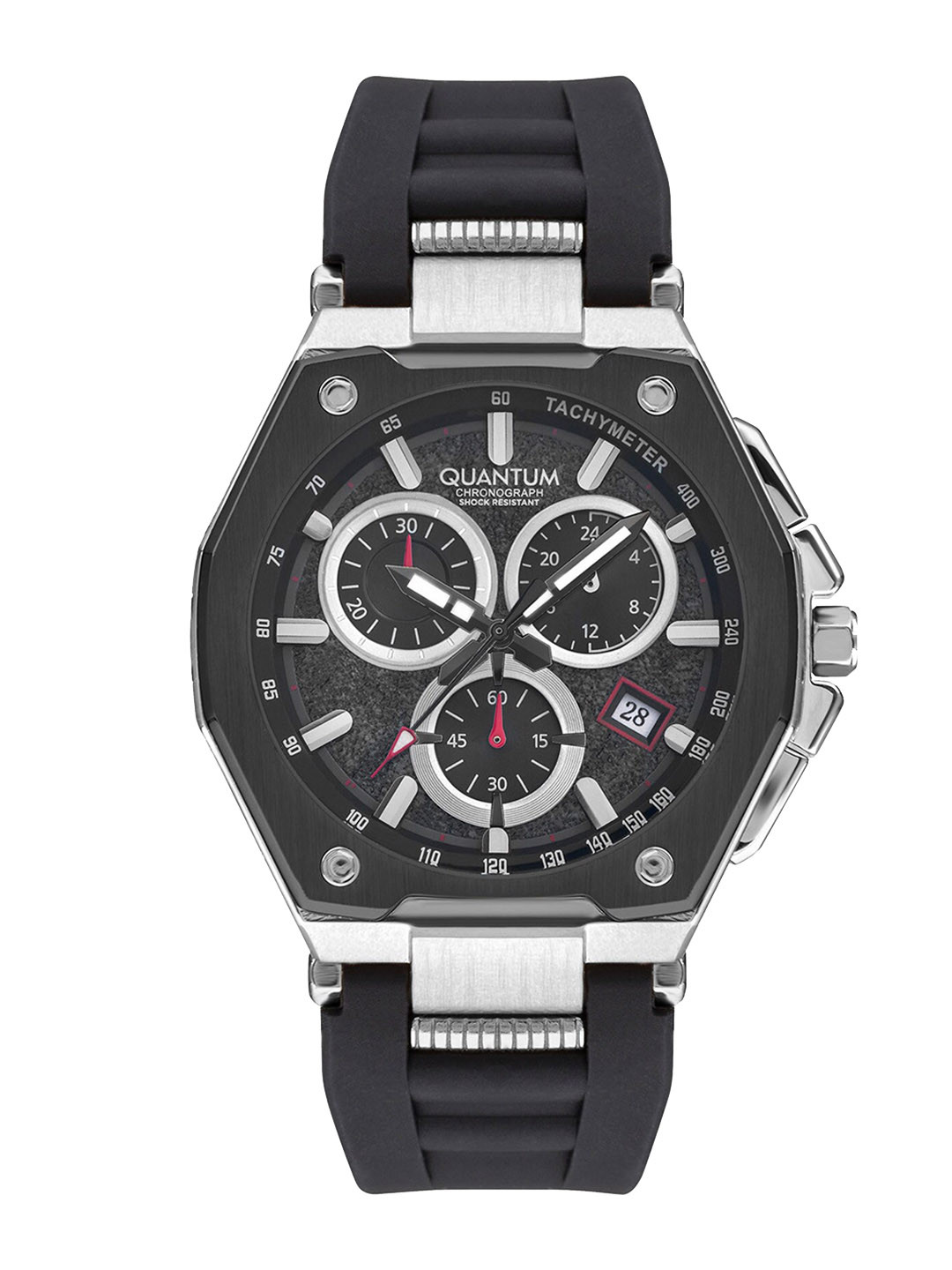 Buy Quantum Men Round Dial Quantum Powertech Chronograph Watch PWG1005
