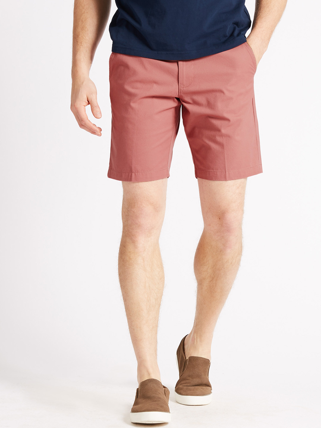 Buy Marks & Spencer Men Pink Solid Shorts Shorts for Men 2370057 Myntra