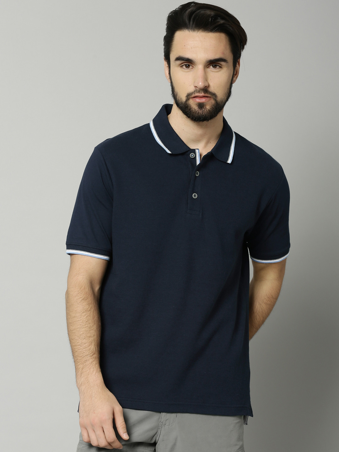 Mens M&S Marks and Spencer Short Sleeve Blue Harbour Polo T Shirt BLACK PINK | eBay