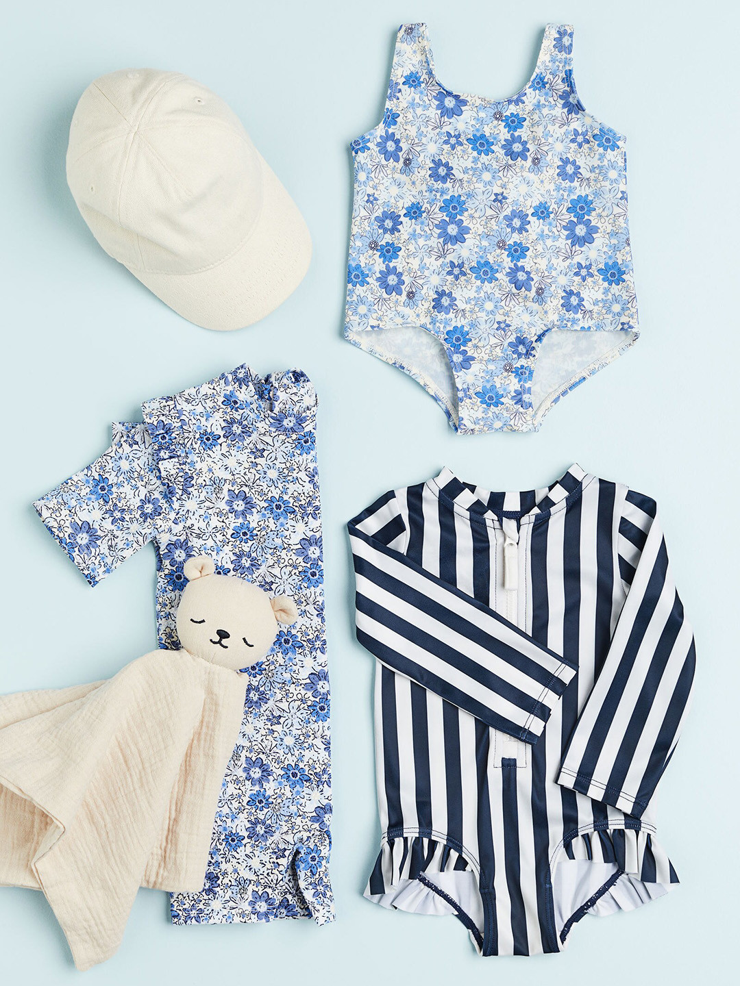 Buy H&M Infant Girls Swimsuit With UPF 50 Swimwear for Girls 23726532