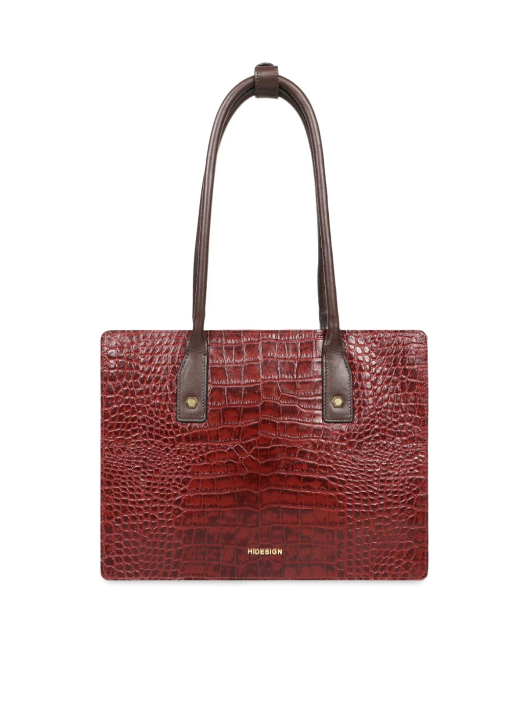 Buy Hidesign Animal Textured Leather Structured Shoulder Bag Handbags for Women 23731902 Myntra