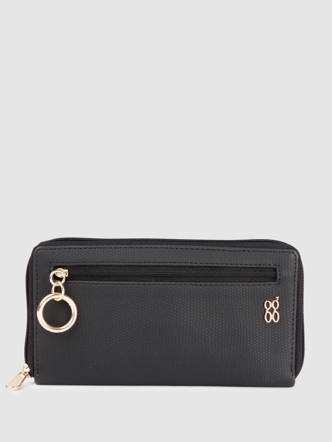 Buy Baggit Women Abstract Textured PU Zip Around Wallet - Wallets for ...