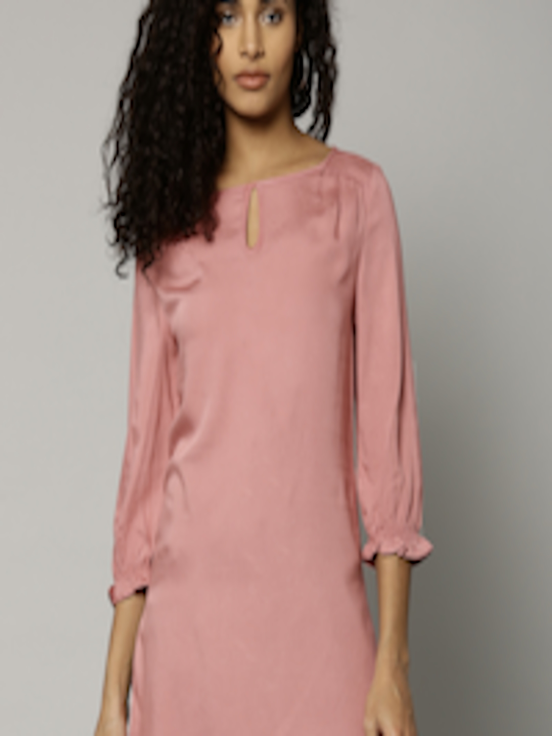 Buy Marks & Spencer Pink Solid Tunic - Tunics for Women 2374468 | Myntra