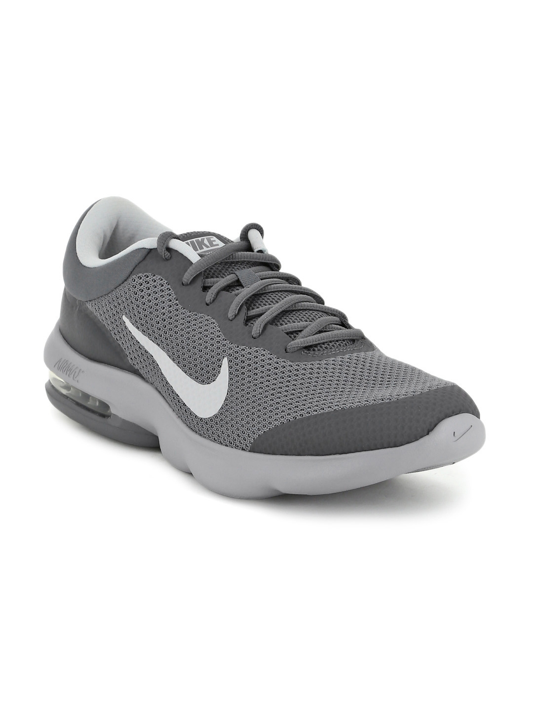 mens grey nike runners