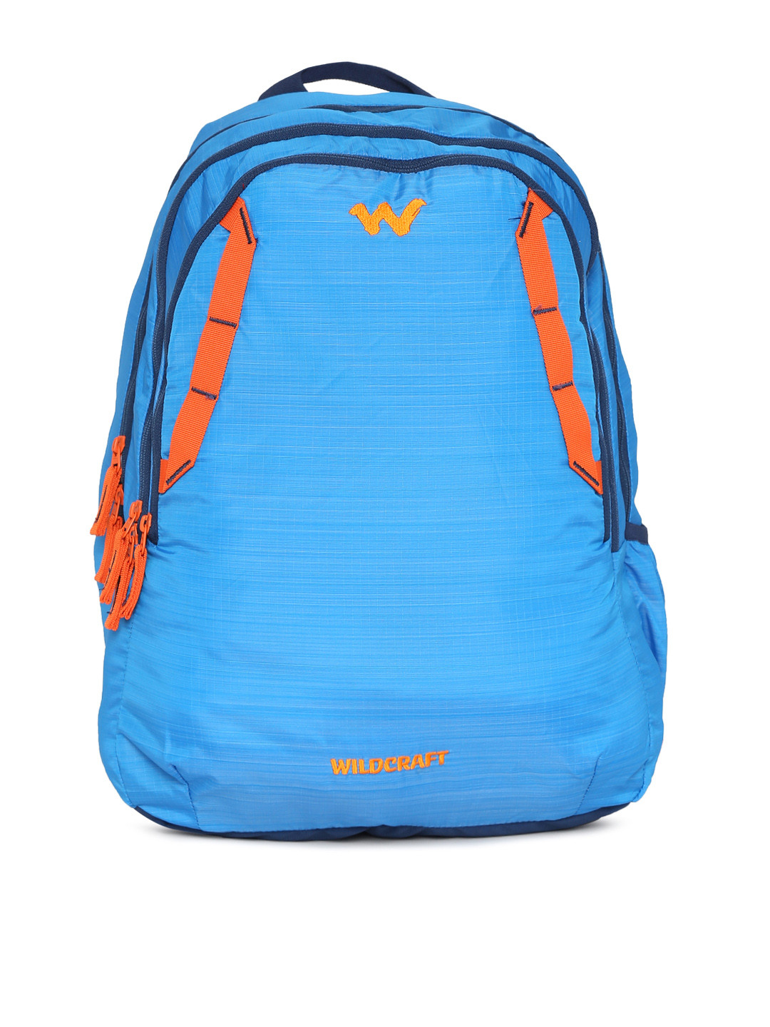 Buy Wildcraft 4 Flare Unisex Blue Solid Backpack - Backpacks for Unisex ...
