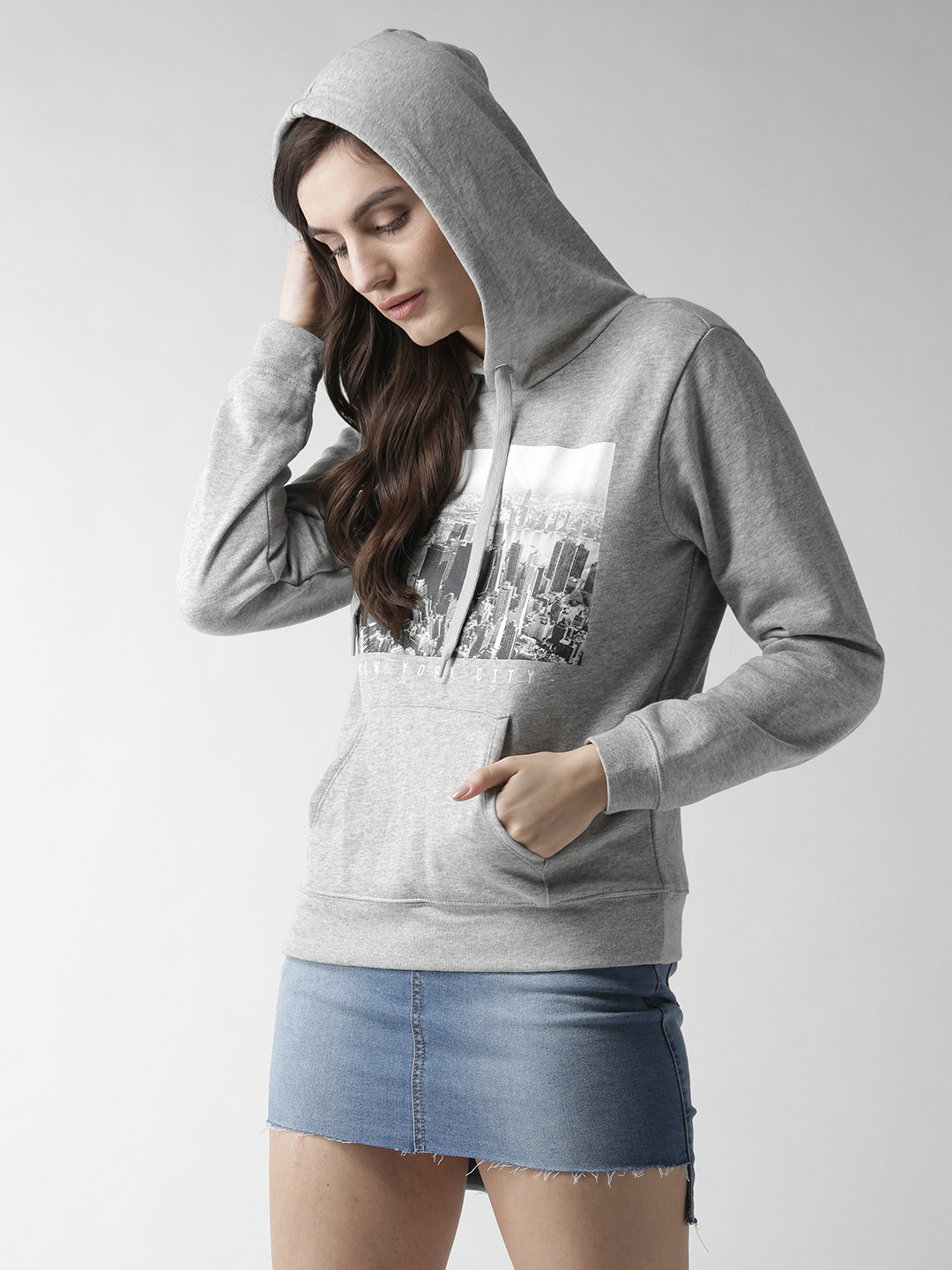forever 21 grey sweatshirt