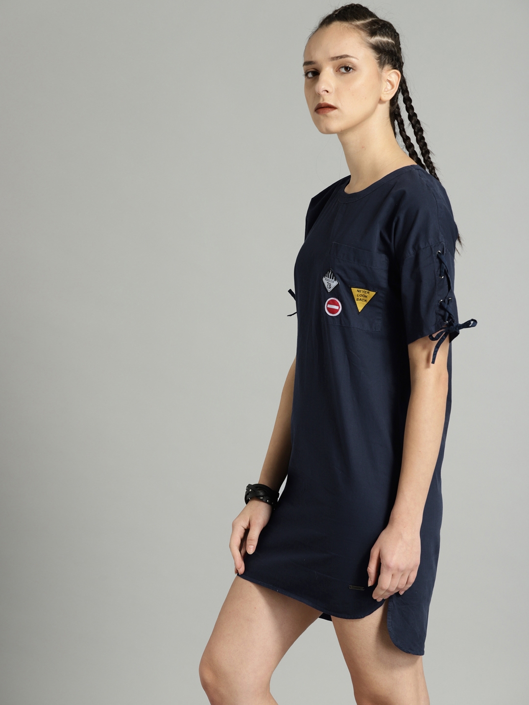 T shirt dress clearance myntra