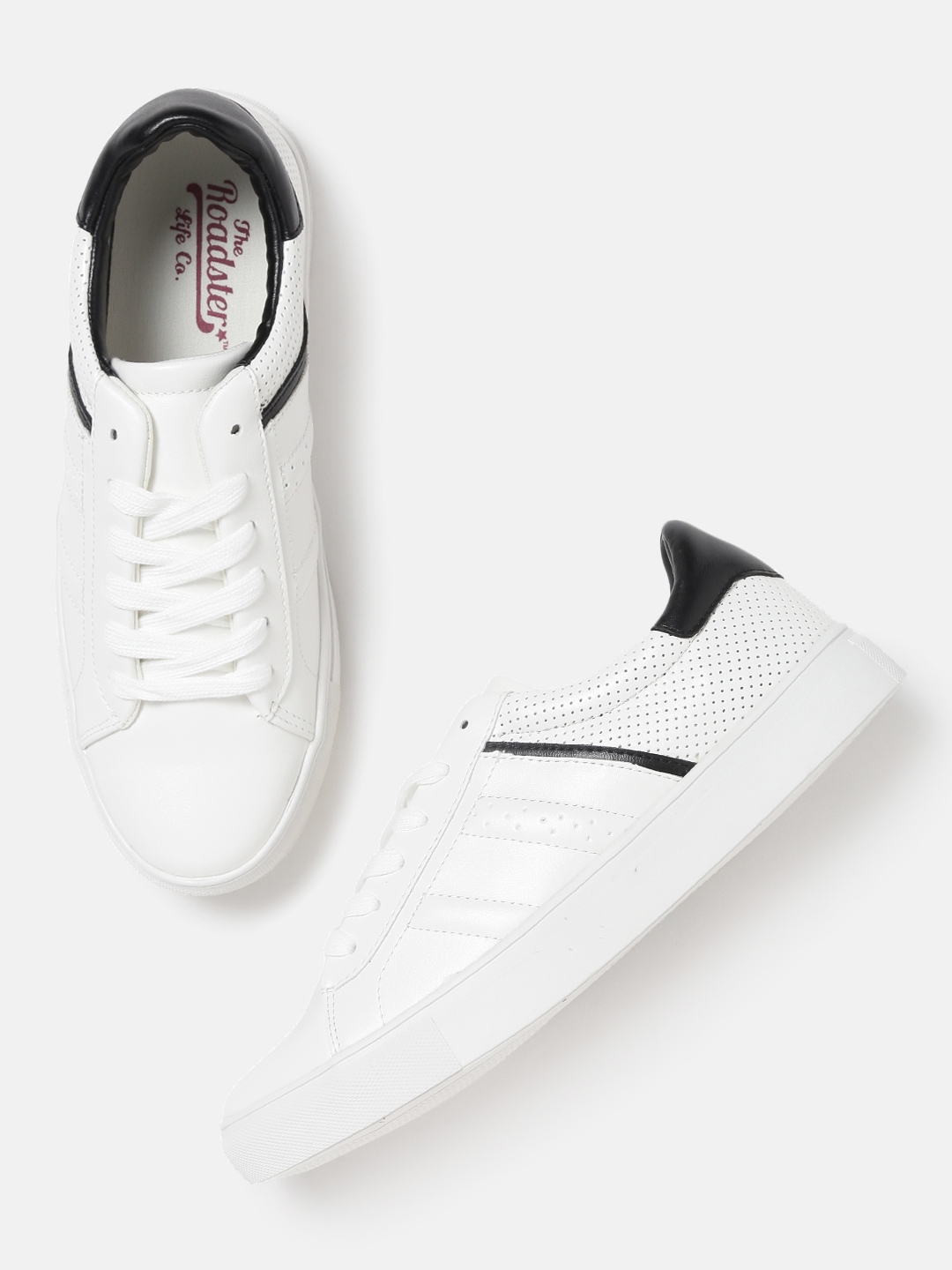 Buy Roadster Women White Sneakers - Casual Shoes for Women 2377489 | Myntra