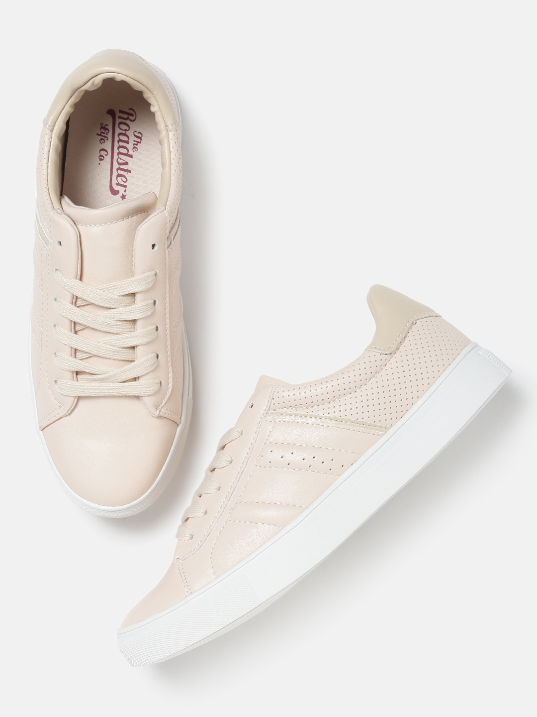 cute nude sneakers