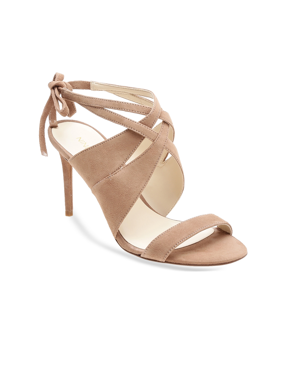 beige nine west heels