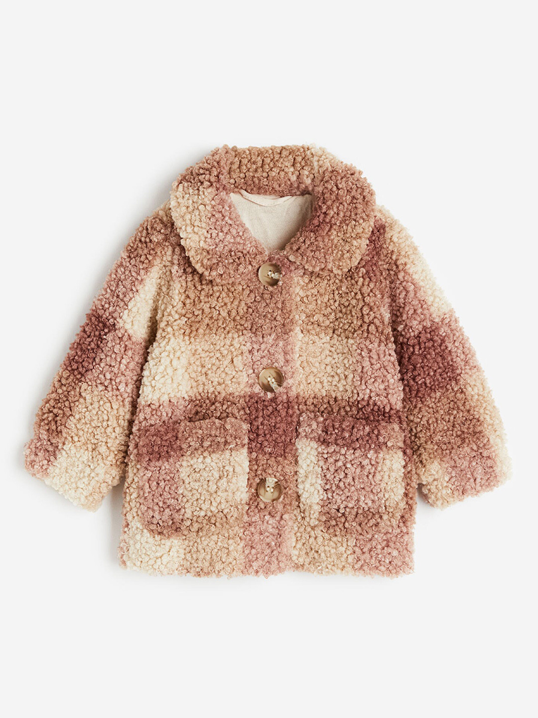 Buy H&M Infant Girls Collared Teddy Jacket Jackets for Girls 23781866