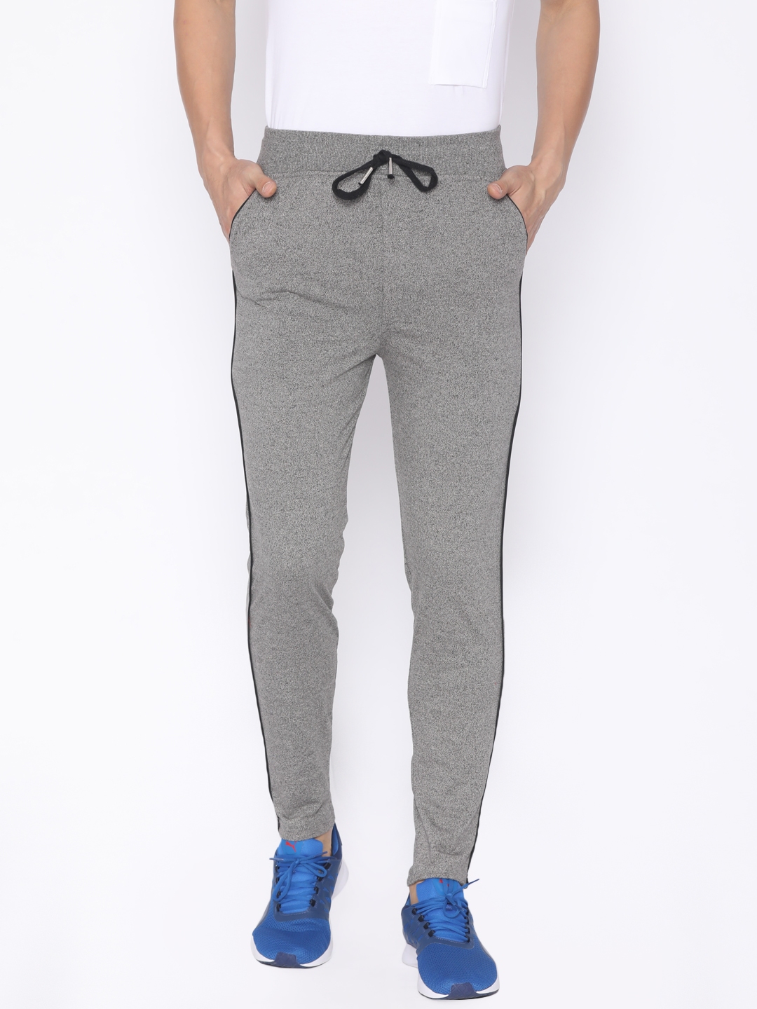 guys in grey track pants