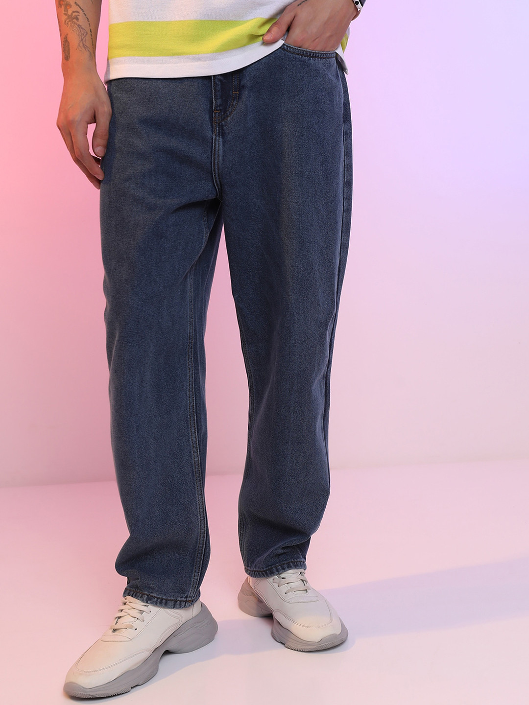 Buy Highlander Men Loose Fit Drop Crotch Jeans Jeans for Men 23803152