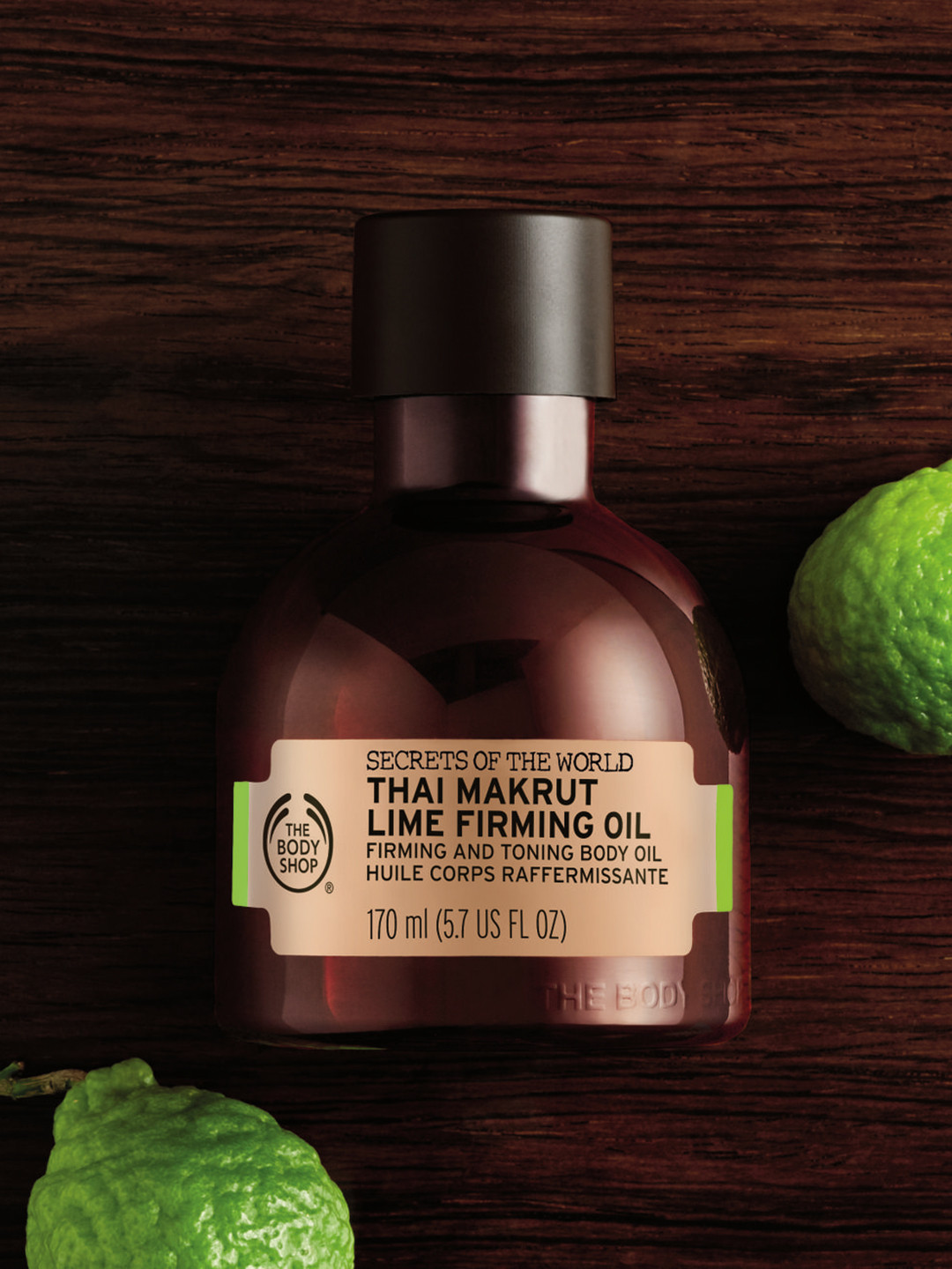 Buy THE BODY SHOP Thai Makrut Lime Firming Body Oil 170 Ml Massage